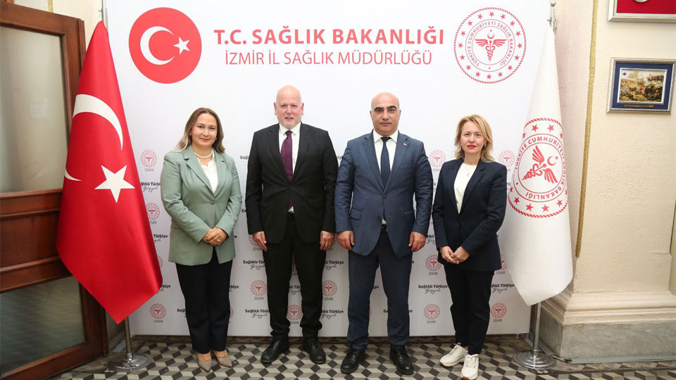  İzmir’de Güçlü İş Birliği TÜYZE’ den İzmir İl Sağlık Müdürlüğü’ne Stratejik Ziyaret